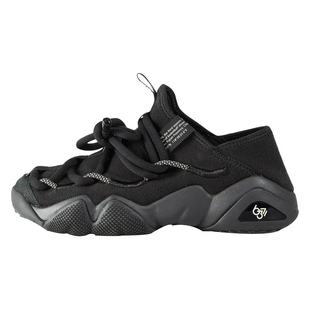 匹克态极6371大三角面包鞋女25年秋冬懒人一脚蹬厚底软弹老爹鞋男