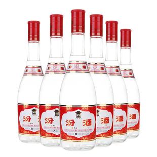 汾酒42度红盖玻瓶汾酒475ml*6瓶套装山西清香型国产粮食白酒