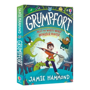 Usborne Grumpfort 怪物猎人格朗福特 尤斯伯恩英语故事书 小学生青少年课外读物 黑白插图 章节小说 英文原版进口儿童图书