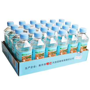 名仁苏打水经典原味碱性水375ml*24瓶无汽饮料名人饮用矿泉水整箱