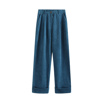 加厚休闲裤新款宽松阔腿裤