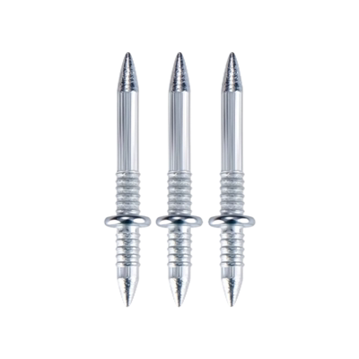 踢脚线双向无痕钉钉羊角钉子两头无头反扣尖钉木工双头强力固定钉