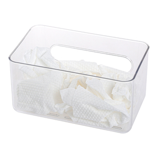 二次废弃洗脸巾收纳盒浴室壁挂一次性绵柔擦脸纸巾置物架沥水挂篮