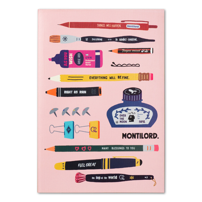 Montilord厚笔记本B5