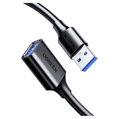 绿联usb3.0延长线1/3/5米公对母数据线高速手机充电无线网卡打印机电脑电视车载连接键盘U盘鼠标接口转接加长