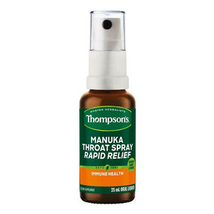 澳洲直邮 Thompson's汤普森 麦卢卡蜂蜜喷雾 缓释喉咙干痒痛