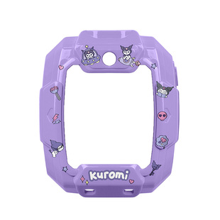 适用于华为儿童手表5pro保护壳卡通印花保护套智能电话手表5pro专用表壳外壳防摔防刮高清钢化膜贴膜学生配件