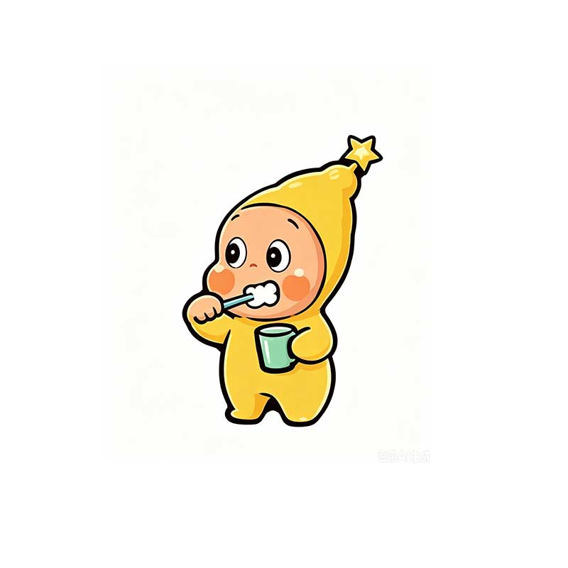 星星人浴室镜贴纸遮挡装饰