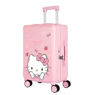 麦斯卡x三丽鸥hellokitty行李箱高颜值20寸时尚可爱大容量拉杆箱