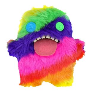 Fuggler萌牙怪兽玩偶放克牙宝丑萌牙齿搞怪毛绒玩具公仔实验室