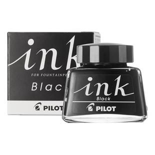 日本PILOT百乐INK-30墨水非碳素钢笔水30ml黑蓝红蓝黑色墨水78G/笑脸/贵妃钢笔用不堵笔