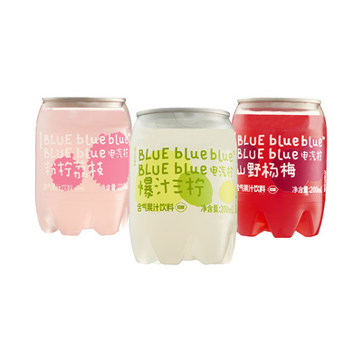 柠檬共和国气泡果汁饮料