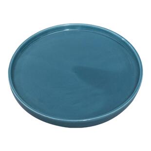 花盆陶瓷托盘圆形防漏水底盘接水盘花卉绿植室内多肉植物陶瓷花托