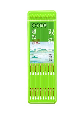 赤袖红袖子线双钩鱼钩套装鲫鱼钩
