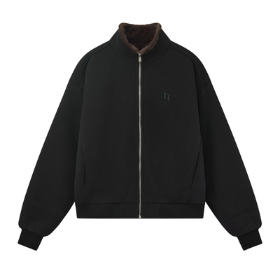 美式复古秋冬季重磅宽松落肩卫衣