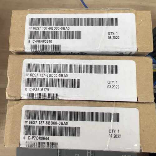 议价6ES7137-6BD00-0BA0西门子原装PLC模块6ES7137-6BD00-0BA0