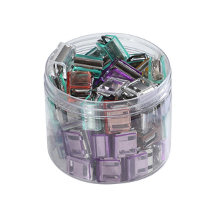 本无忧无痕推推夹文件夹试卷夹子考试卷子资料收纳整理固定书夹小学生作业分类神器学习办公用品专用封口夹