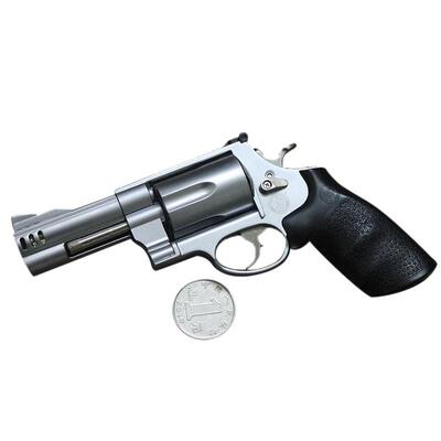 左轮合金不可发射金属模型枪