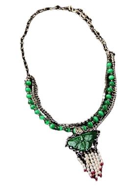 承李李原创设计铁龙生流苏吊坠