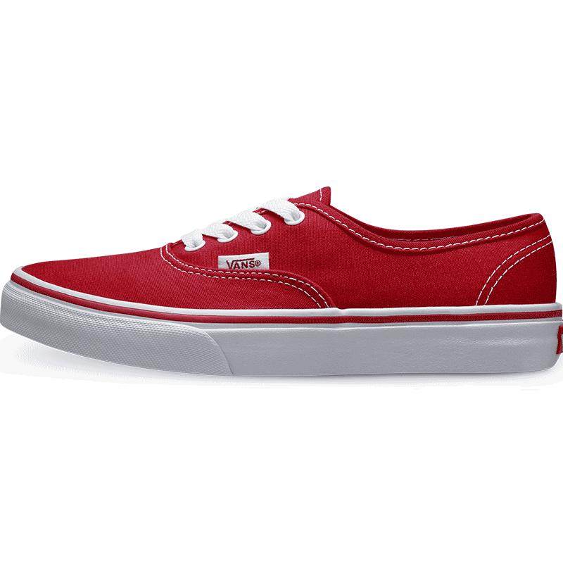 VANS范斯官方中大童帆布鞋