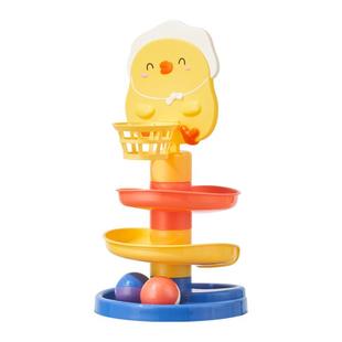婴儿玩具投篮轨道转转乐玩具儿童益智早教3岁以上婴儿宝宝叠叠乐