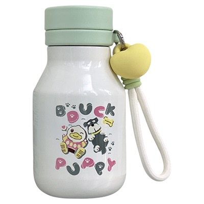 B.Duck小黄鸭儿童水杯316不锈钢