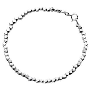 招财转运手链女小众设计手饰碎银几两闺蜜平安手链复古风S925纯银