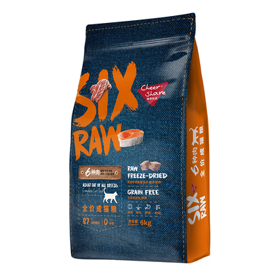 畅享优品六种肉冻干成猫粮6kg