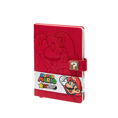 超级马里奥Pu皮A5笔记本