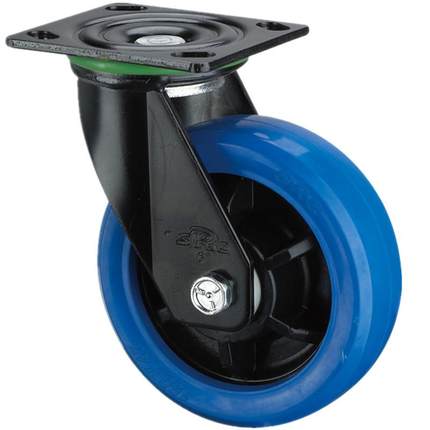 向荣脚轮 4寸5寸重型静音万向轮 6寸8寸软质橡胶轮子 SRC风火脚轮