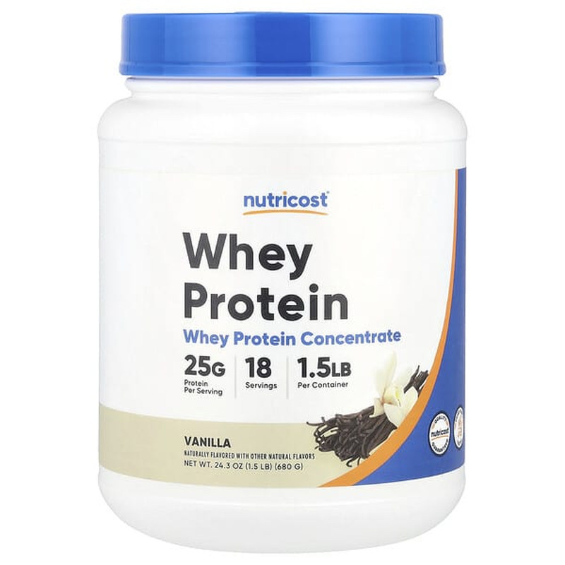 Nutricost浓缩乳清蛋白粉肌耐力守护力量训练健身运动能量补充