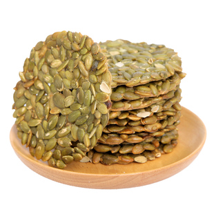 佰味良田南瓜子饼干 孕妇零食 健康零食南瓜籽饼干瓜瓜脆酥饼食品