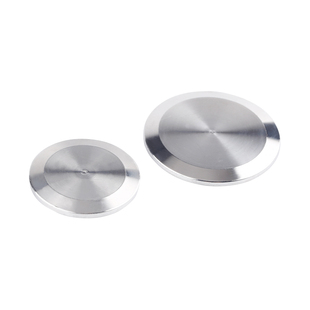 304不锈钢快装盲板堵片卫生级大口径卡盘快接堵板卡箍接头盖板38