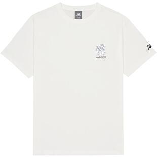 New Balance NB官方正品男潮流宽松舒适圆领纯色T恤短袖AMT52385