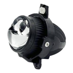 60W双直射雾灯总成双光透镜黄金眼远近光一体LED大灯汽车改装通用