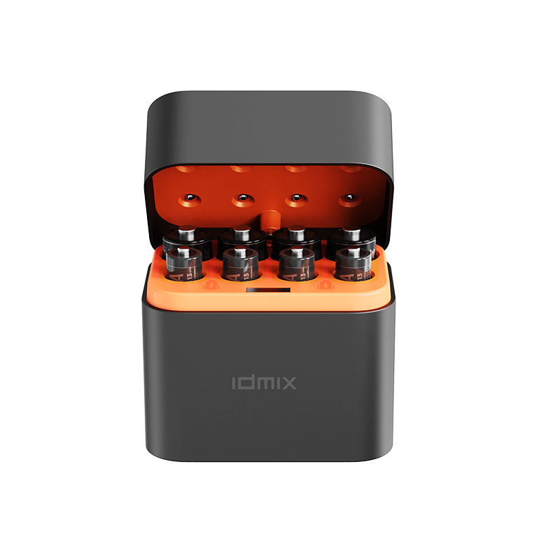 idmix充電電池7號5號大容量充電套裝1.5V鋰電池恒壓大容量適用智能門鎖鼠標鍵盤兒童玩具游戲手柄遙控器
