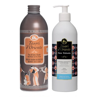 东方宝石香氛沐浴露洗发水套装1000ml 清洁滋润持久留香官方正品