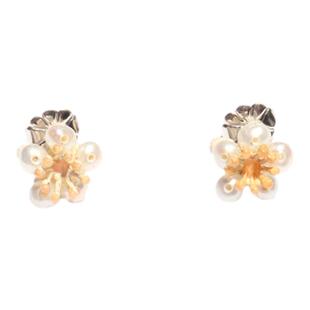 Michael Michaud樱花耳钉小耳饰女气质复古小众设计师设计感耳钉