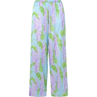 【折扣】BERNADETTE女士花卉印花弹力真丝睡裤