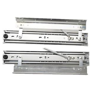 桌面上升隐形折叠导轨侧装延伸加长滑轨跳台升降餐桌伸缩轨道重型