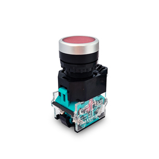 LA38-11BN自锁平头按钮自复位11M蘑菇头按压式启动停止开关ZS急停