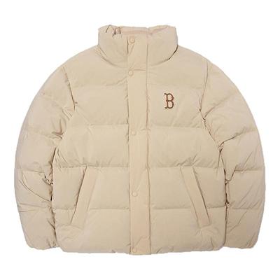 保暖羽绒服短款外套MLB