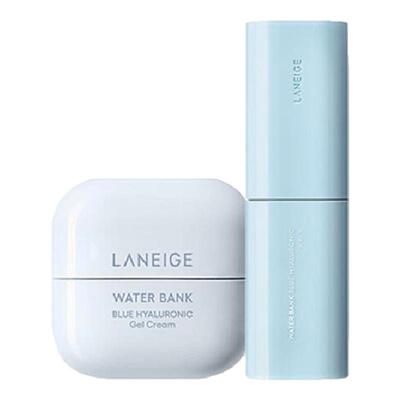 兰芝新水酷面霜+精华护肤套装保湿修护紧致舒缓水润弹嫩官方正品