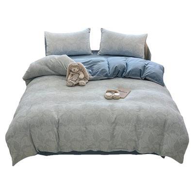 轻奢风加厚纯棉磨毛被套