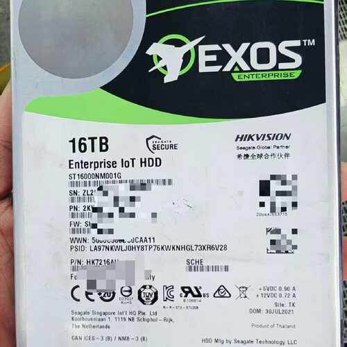 希捷16TB Exos企业级硬盘 ST16000NM001G—议价