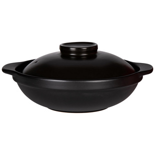 大号陶瓷干烧锅煲仔饭砂锅饭店专用浅锅明火耐高温干烧煲汤锅炖锅