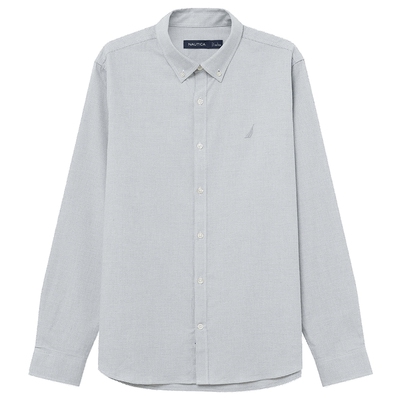 全棉磨毛千鸟格诺帝卡长袖衬衫