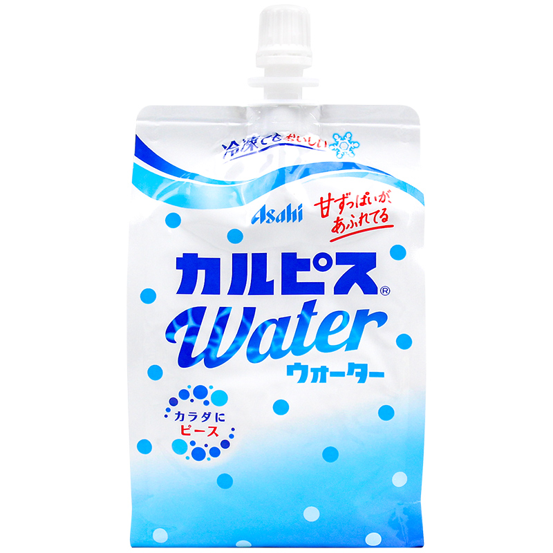 日本进口饮品Calpis可尔必思乳酸菌风味可吸冷冻冰沙饮料