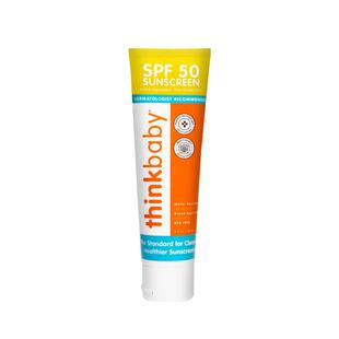 【自营】美国Thinkbaby儿童安全防晒霜防水SPF50+89ml婴儿防晒乳