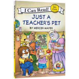 英文原版绘本Little Critter: Just a Teacher's Pet小毛人小怪物系列读物i can read my first分级阅读Mercer Mayer正版进口